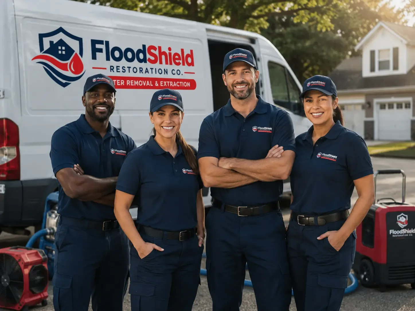 Flood Damage Restoration company in Basile, LA